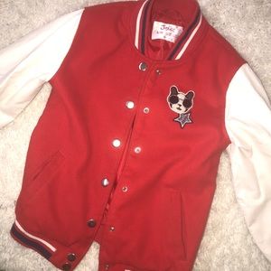 Justice Bomber jacket size 8/10